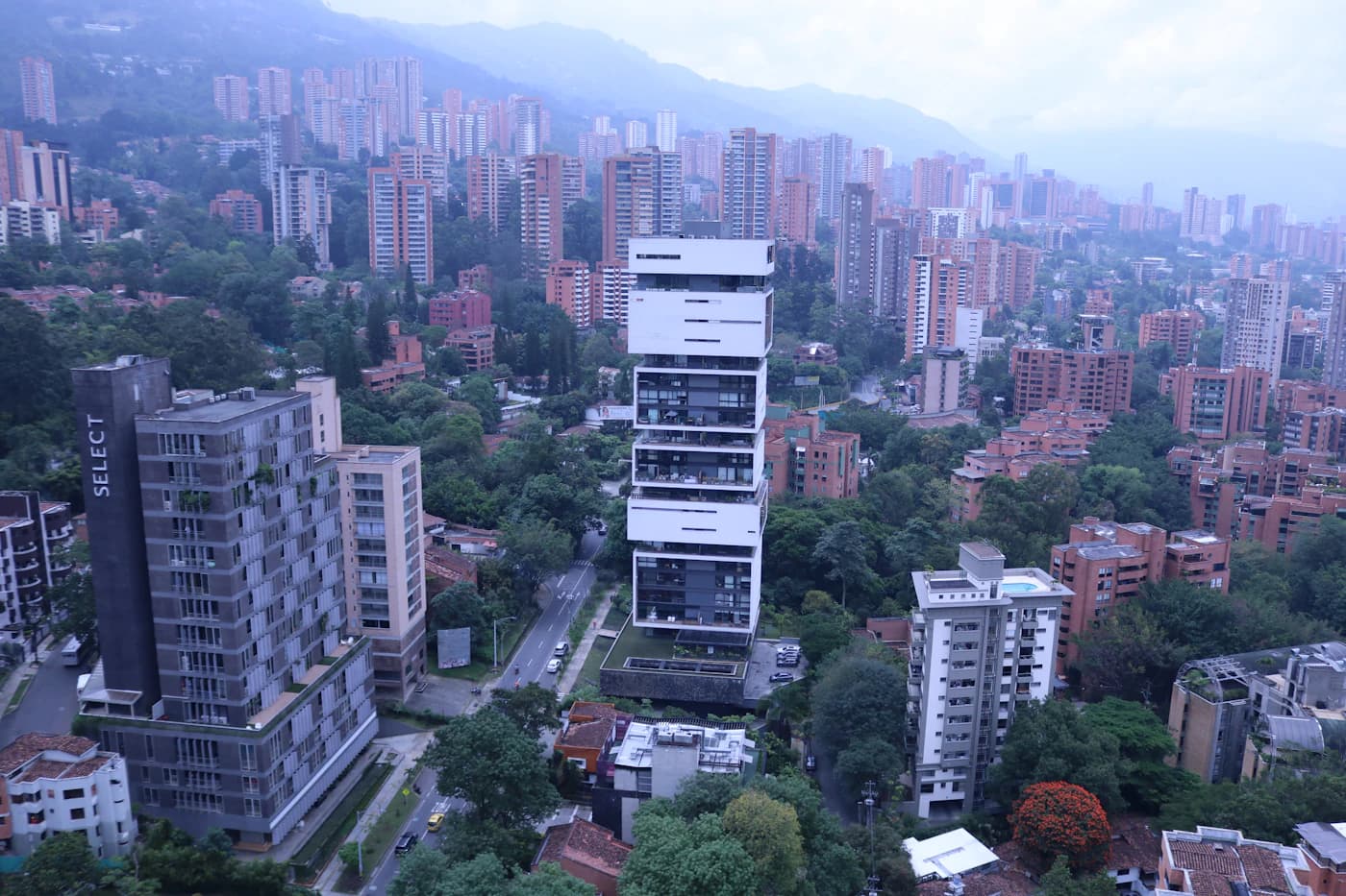 Vista de Medellín, la ciudad donde Darmin Inversiones opera su flota